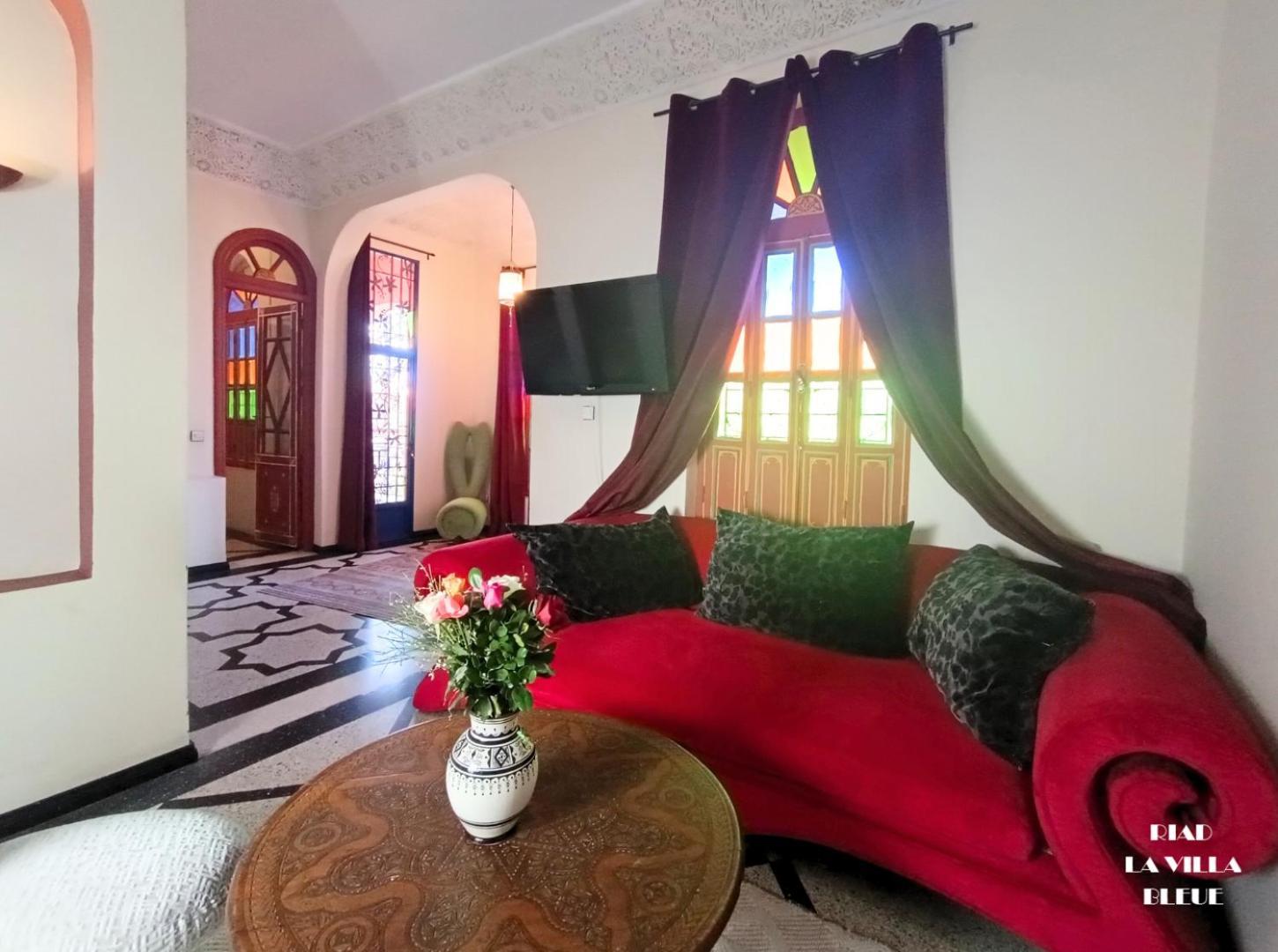Riad La Villa Bleue & Spa Marrakesh Exterior photo